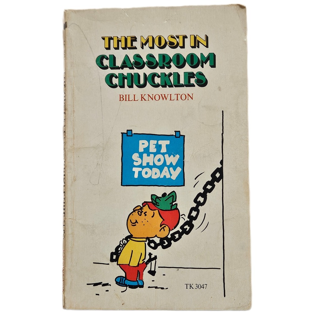Vintage The Most In Classroom Chuckles Bill Knowlton 1975 Paperback Comic‎ Book